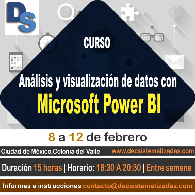 An Lisis Y Visualizaci N De Datos Con Microsoft Power Bi En L Nea